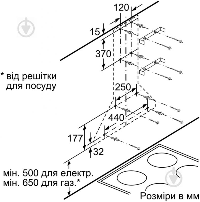 Витяжка Bosch DWP64CC60Z - фото 9