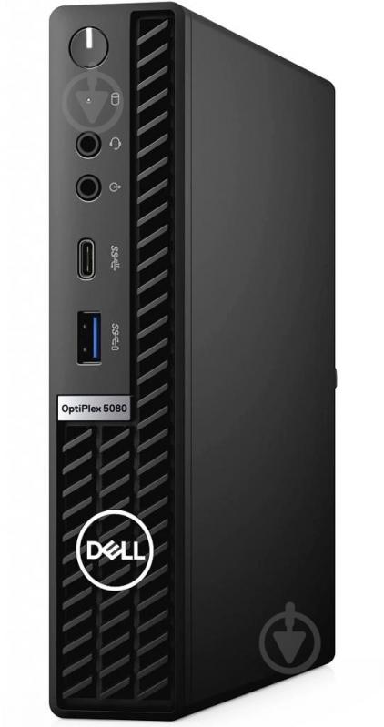 Неттоп Dell OptiPlex 5080 MFF (N010O5080MFF) black - фото 1