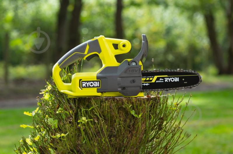 Пила цепная аккумуляторная RYOBI ONE+ RY18CS20A-0 - фото 7