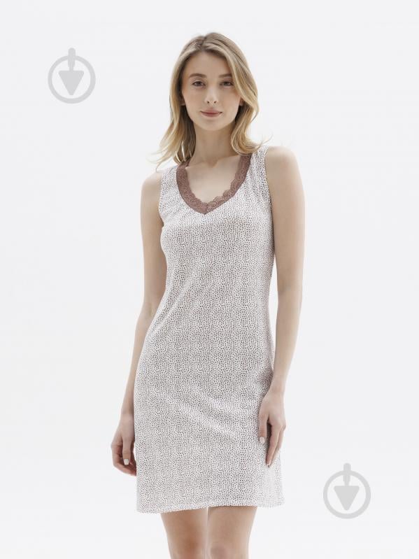 Ночная рубашка Roksana MIDNIGHT GRASE №1803/16518 р.S коричневый - фото 1