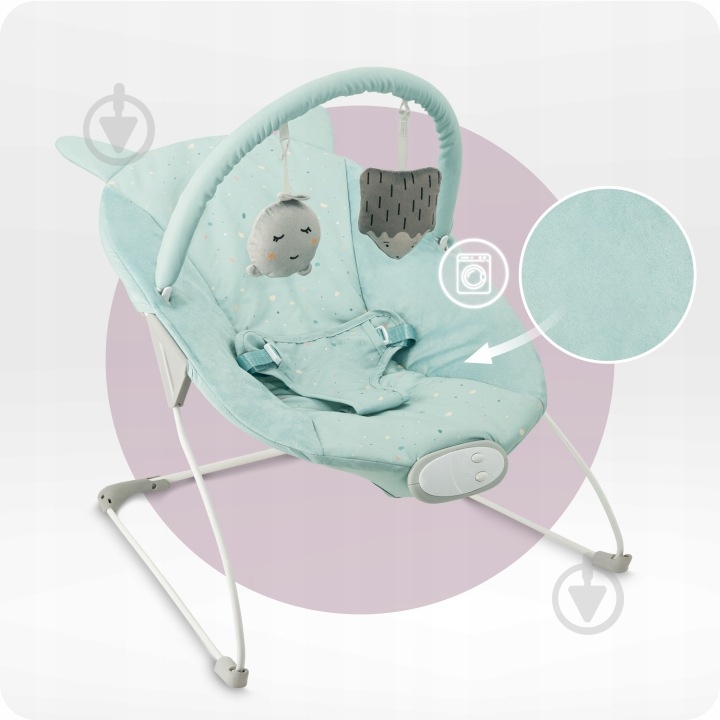 Шезлонг MoMi GLOSSY Lama BULE00005 - фото 2 Шезлонг MoMi GLOSSY Lama BULE00005 - фото 2