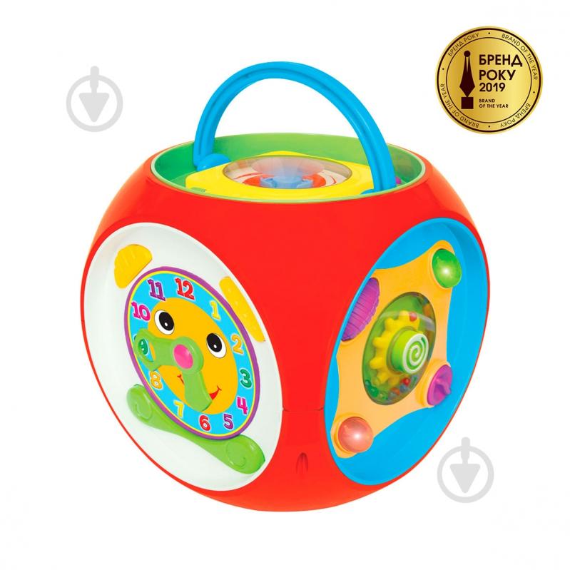 Игрушка развивающая Kiddieland Куб интерактивный (рус.) 049775 - фото 1