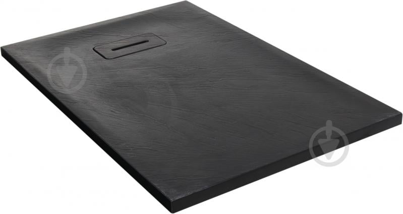 Поддон душевой ScandiSPA SCADI BLACK из искусственного мрамора 1200х800x40 мм прямоугольный черный - фото 2