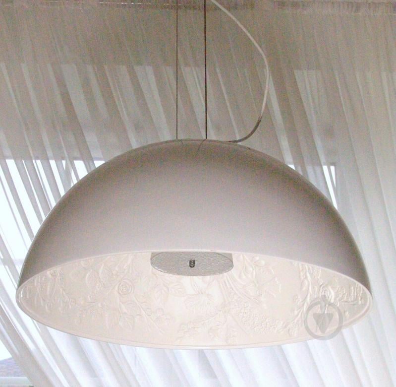 Подвес Интеркласс НСБ 01-ХХ-065 1x60 Вт E27 белый - фото 1 Подвес Интеркласс НСБ 01-ХХ-065 1x60 Вт E27 белый - фото 1