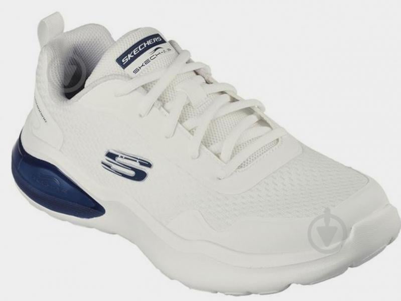 Кросівки чоловічі демісезонні Skechers 232562 WNV р.45 білі - фото 3