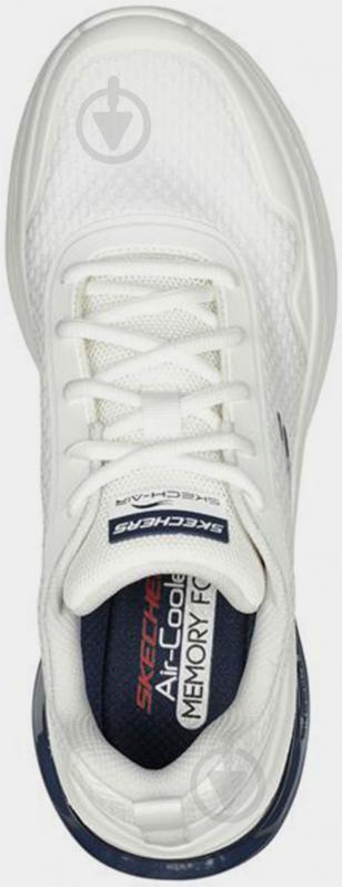 Кросівки чоловічі демісезонні Skechers 232562 WNV р.45 білі - фото 4