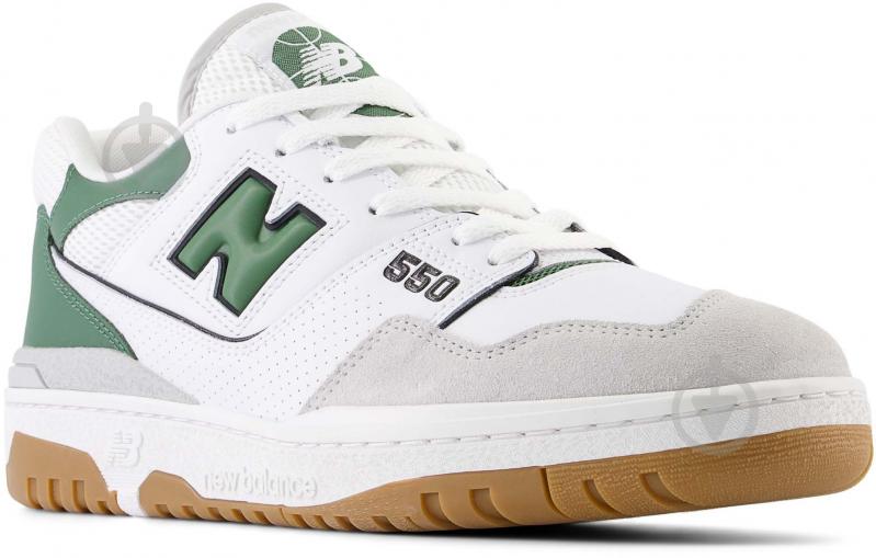 Кроссовки мужские демисезонные New Balance 550 BB550ESB р.42 белые - фото 1 Кроссовки мужские демисезонные New Balance 550 BB550ESB р.42 белые - фото 1