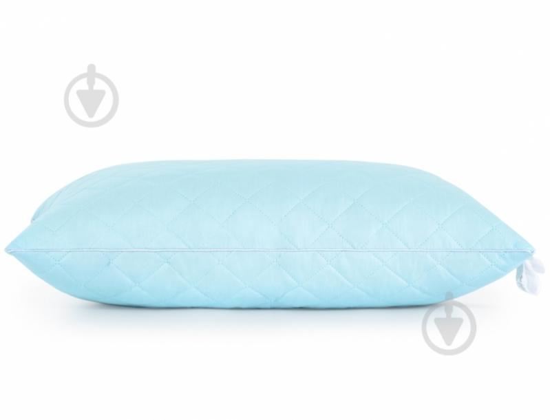 Подушка №1474 Valentino Memory foam м’яка MirSon 40x40 см блакитний - фото 2 Подушка №1474 Valentino Memory foam м’яка MirSon 40x40 см блакитний - фото 2