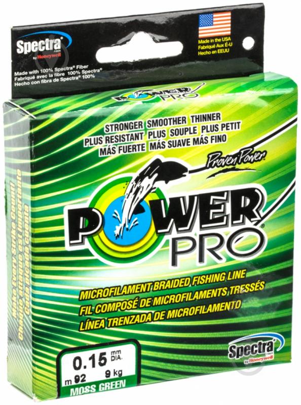 Шнур  POWER PRO 92м 0.15мм 9кг PPBI9215MG - фото 2