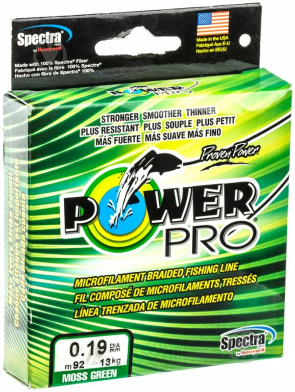 Шнур  POWER PRO 92м 0.19мм 13кг PPBI9219MG - фото 2