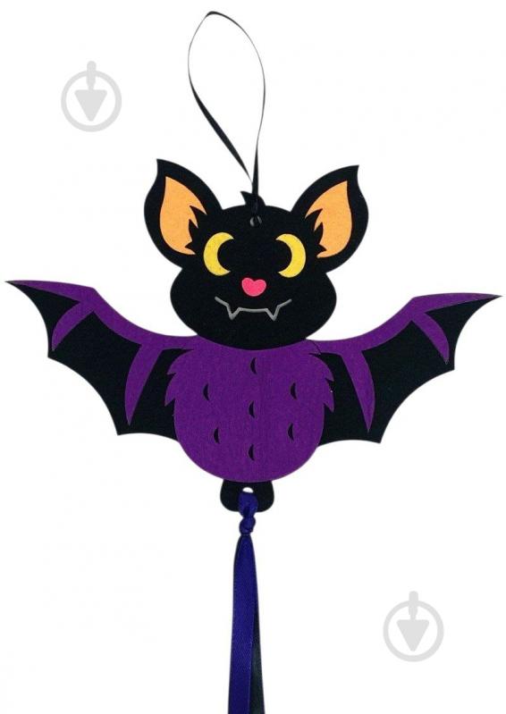 Подвес из фетра Аплі Краплі Летучая мышь 2 мм - фото 1 Подвес из фетра Аплі Краплі Летучая мышь 2 мм - фото 1