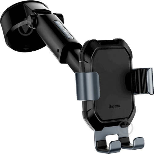 Тримач для телефона BASEUS Тank gravity car mount holder Tarnish Black (SUYL-TK01) чорний - фото 2