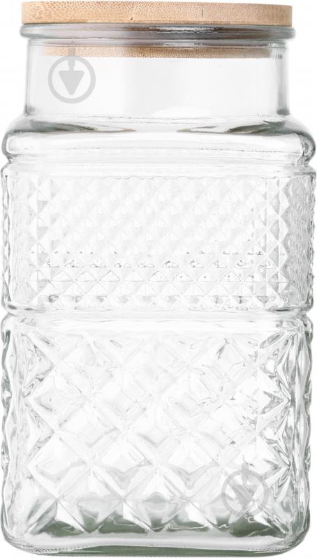 Банка для сыпучих Everglass Бамбук 2000 мл - фото 1