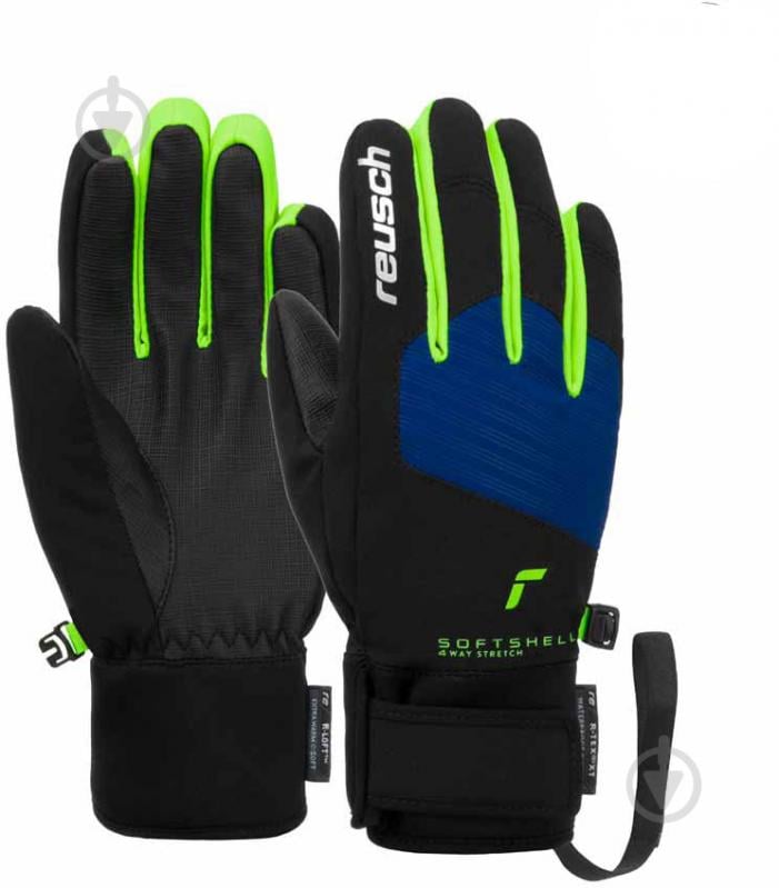 Рукавички Reusch REUSCH SIMON R-TEX® XT JUNIOR 6261210-7450 р.4,5 зелений - фото 1