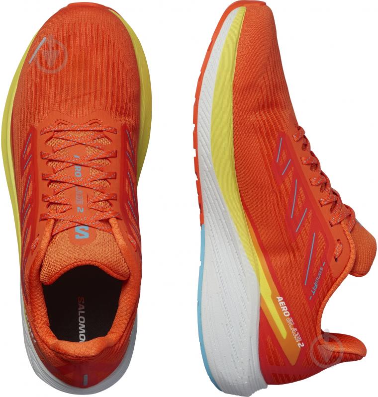 Кроссовки мужские демисезонные Salomon AERO BLAZE 2 L47426000 р.42 оранжевые - фото 5