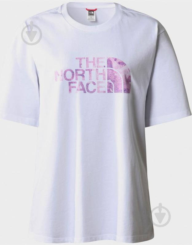 Футболка THE NORTH FACE W RELAXED EASY TEE NF0A4M5PIW81 р.M білий - фото 1