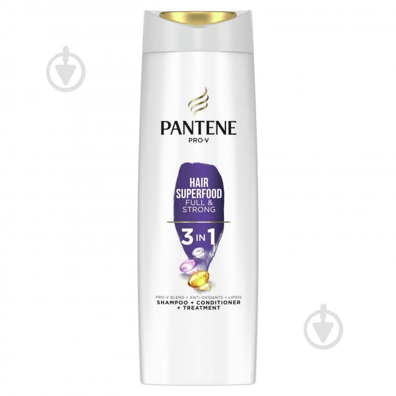 Шампунь 3 в 1 Pantene Pro-V Питательный коктейль 360 мл - фото 2