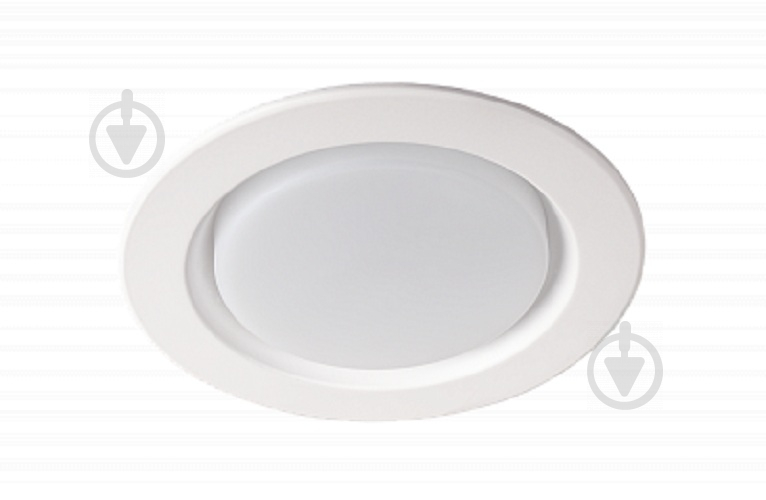 Світильник вбудовуваний (Downlight) Jazzway PLED DL5 12 Вт 4000 К білий - фото 1