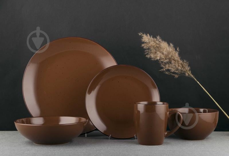 Чашка Vittora VT-P-3360С шоколад 360 мл - фото 4