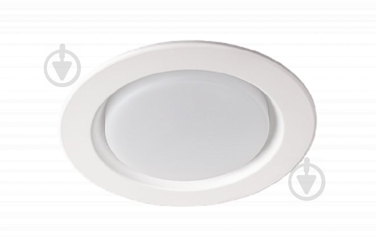 Світильник вбудовуваний (Downlight) Jazzway PLED DL5 12 Вт 6500 К білий - фото 1