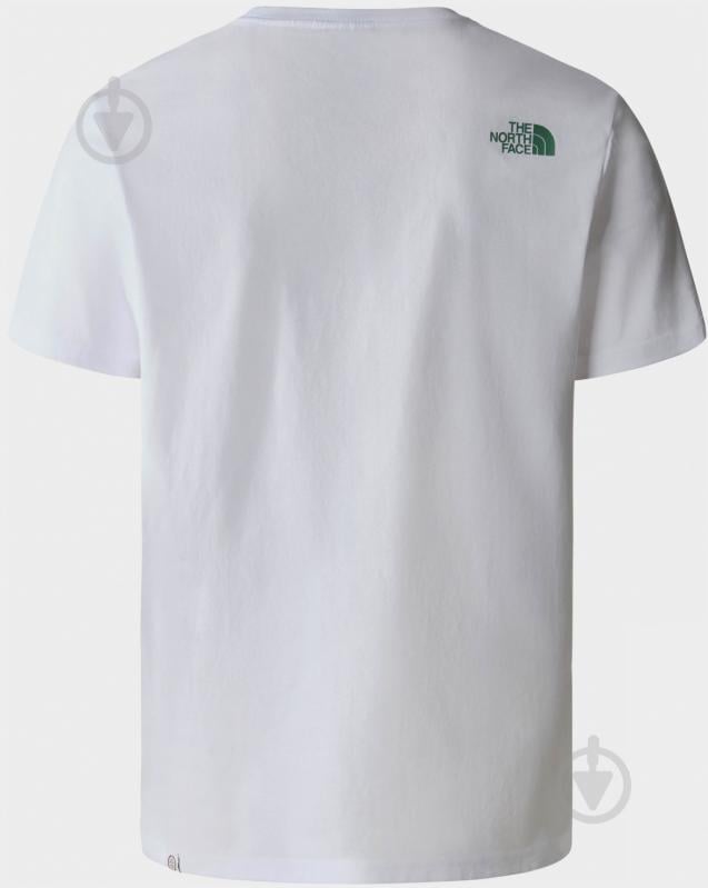 Футболка THE NORTH FACE M BERKELEY CALIFORNIA TEE- IN SCRAP MAT NF0A55GEI9P1 р.XL белый - фото 2