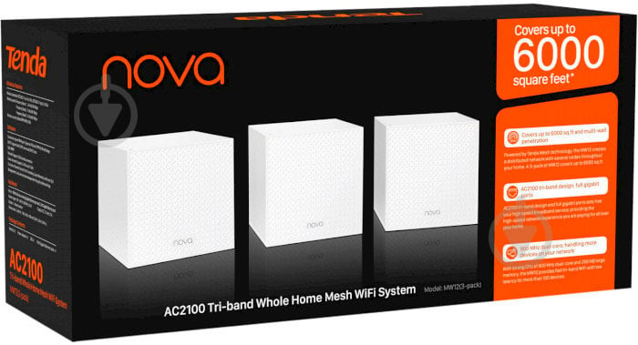 Wi-Fi-система TENDA Nova MW12 - фото 4