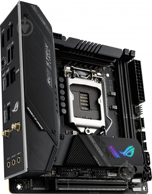 Материнская плата Asus STRIX Z590-I GAMING WIFI (Socket 1200, Intel Z590, mini ITX) - фото 4