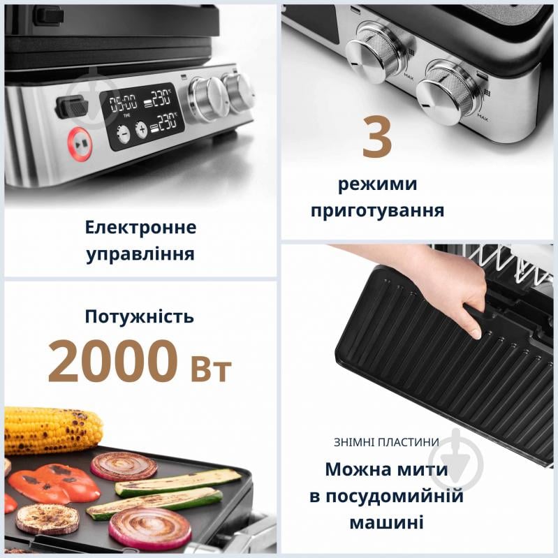 Гриль Delonghi CGH920D - фото 3