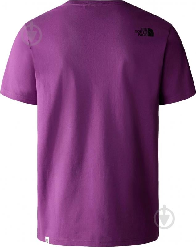 Футболка THE NORTH FACE M BERKELEY CALIFORNIA TEE- IN SCRAP MAT NF0A55GELV11 р.M фиолетовый - фото 2