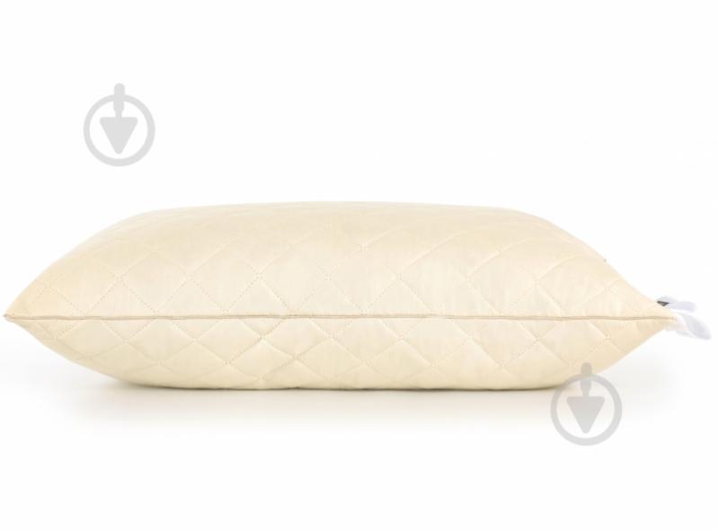 Подушка №1480 Carmela Memory foam м’яка MirSon 45x45 см кремовий - фото 2