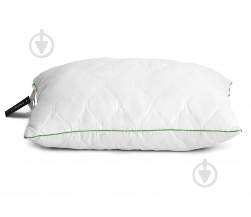 Подушка №1470 Eco Line Memory foam пружна MirSon 45x45 см білий - фото 2