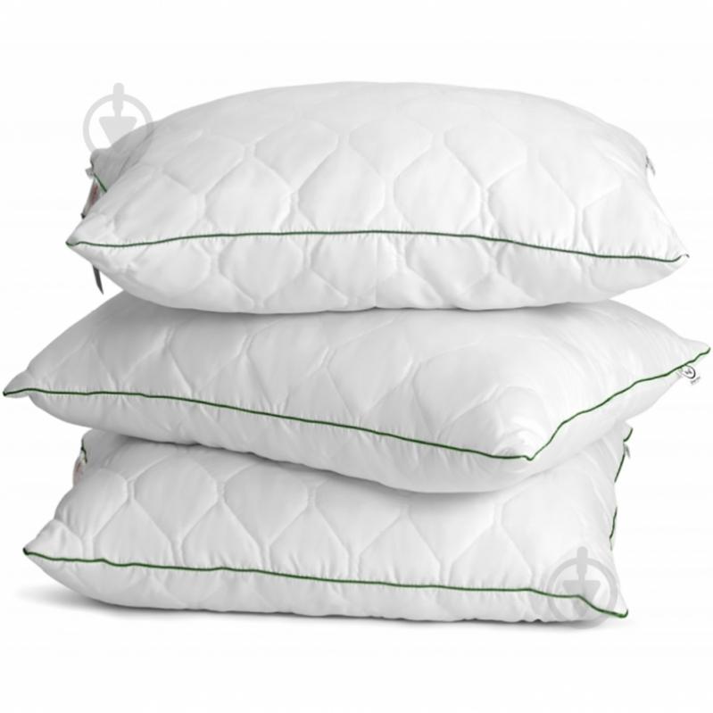 Подушка №1470 Eco Line Memory foam пружна MirSon 45x45 см білий - фото 4