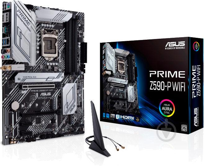 Материнская плата Asus PRIME Z590-P WIFI (Socket 1200, Intel Z590, ATX) - фото 7