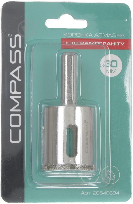 Коронка алмазна Compass 30 мм - фото 2