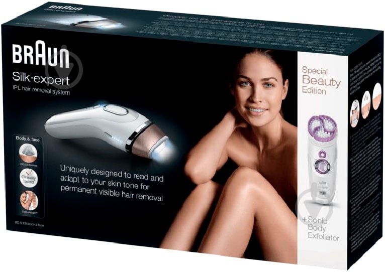 Фотоепілятор Braun BD 5009 + Exfoliator - фото 8