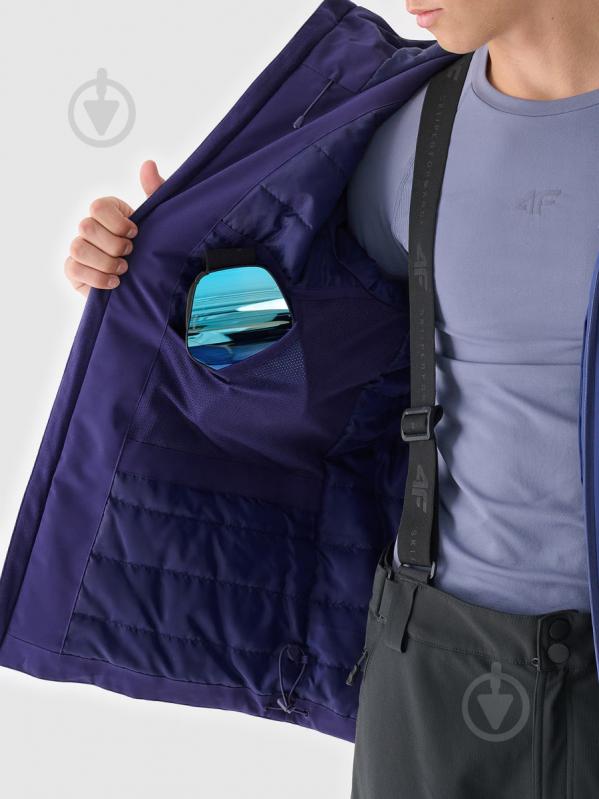 Куртка чоловіча зимова 4F TECHNICAL JACKET M579 4FWAW24TTJAM579-31S р.XL синя - фото 11 Куртка чоловіча зимова 4F TECHNICAL JACKET M579 4FWAW24TTJAM579-31S р.XL синя - фото 11