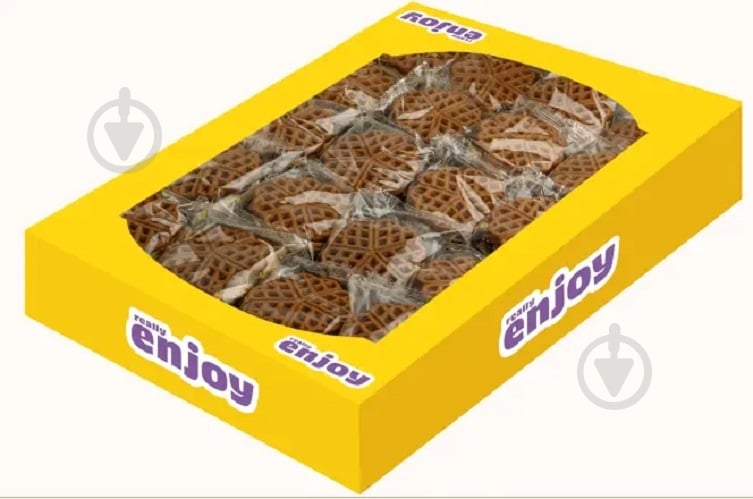 Печенье затяжное Really ENJOY Кружевка со вкусом карамели 1,3 кг - фото 1 Печенье затяжное Really ENJOY Кружевка со вкусом карамели 1,3 кг - фото 1