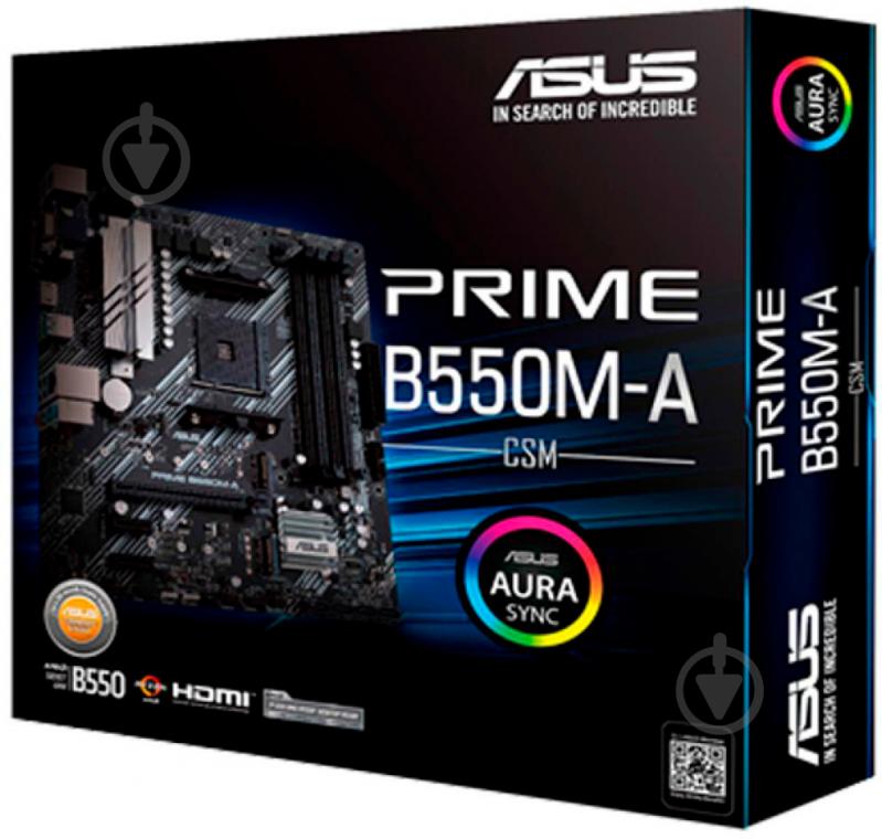 Материнська плата Asus PRIME B550M-A/CSM (Socket AM4, AMD B550, mirco ATX) - фото 8