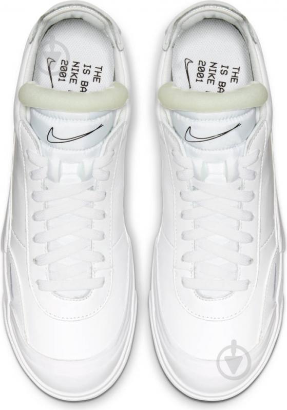 Кроссовки мужские демисезонные Nike Drop Type CN6916-100 р.46 белые - фото 7