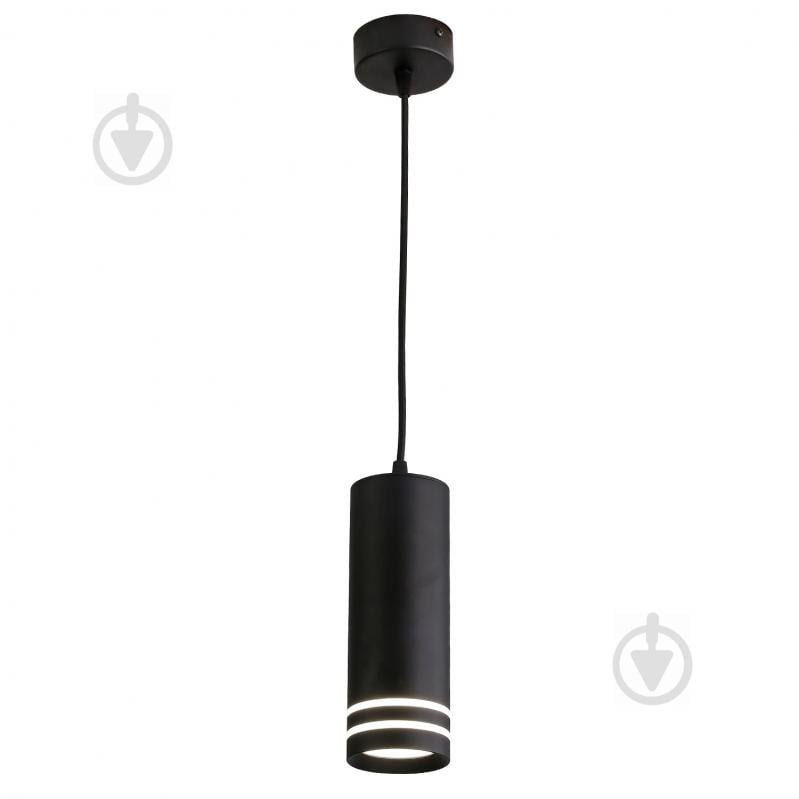 Світильник підвісний Victoria Lighting 1x12 Вт чорний Tek/SP1 black - фото 1