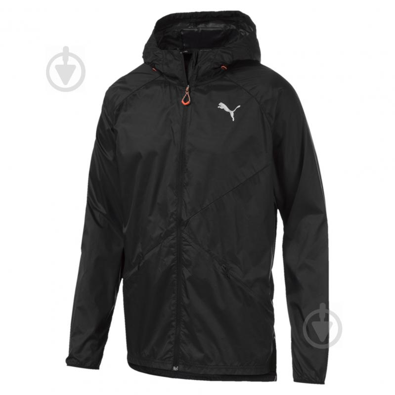 Вітрівка чоловіча Puma Lightweight Hooded Jacket 51841301 р.S чорна - фото 1