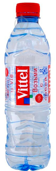 Вода VITTEL негазированная столовая 0,5 л - фото 1