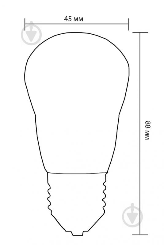 Лампа светодиодная Philips ESS 6.5 Вт P45 матовая E27 220 В 2700 К - фото 2