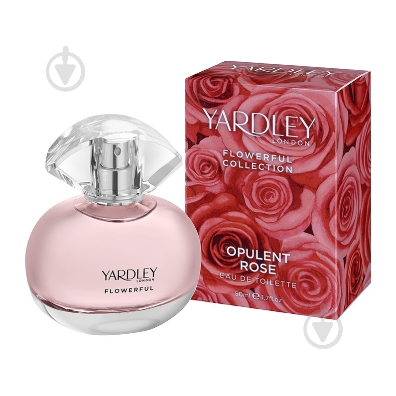 Туалетна вода Yardley Opulent Rose 50 мл - фото 1