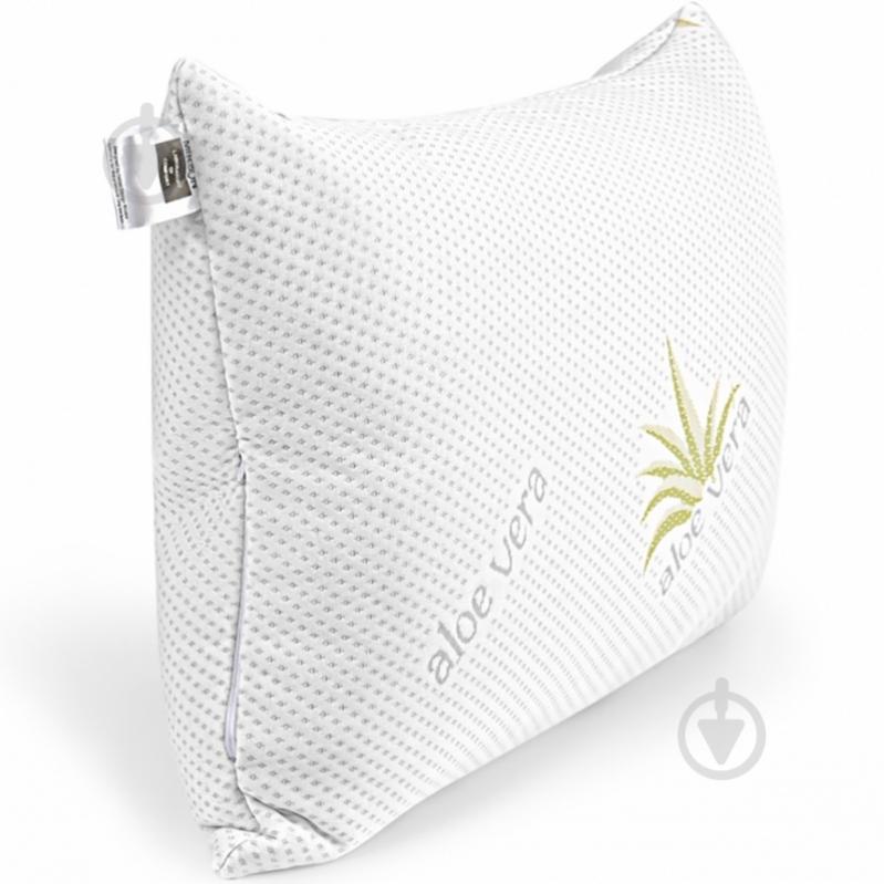 Подушка №739 Dorotea Memory foam мягкая MirSon 45x45 см белый - фото 3