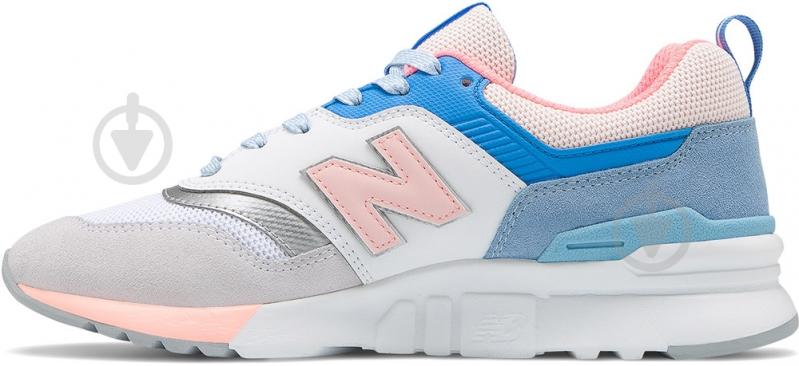 Кросівки жіночі демісезонні New Balance CW997HBC р.36,5 білі із рожевим - фото 2