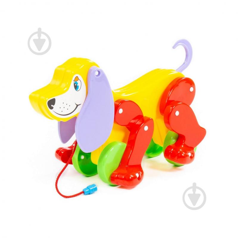 Игрушка Полесье Собака-каталка Боби 5434 - фото 1 Игрушка Полесье Собака-каталка Боби 5434 - фото 1