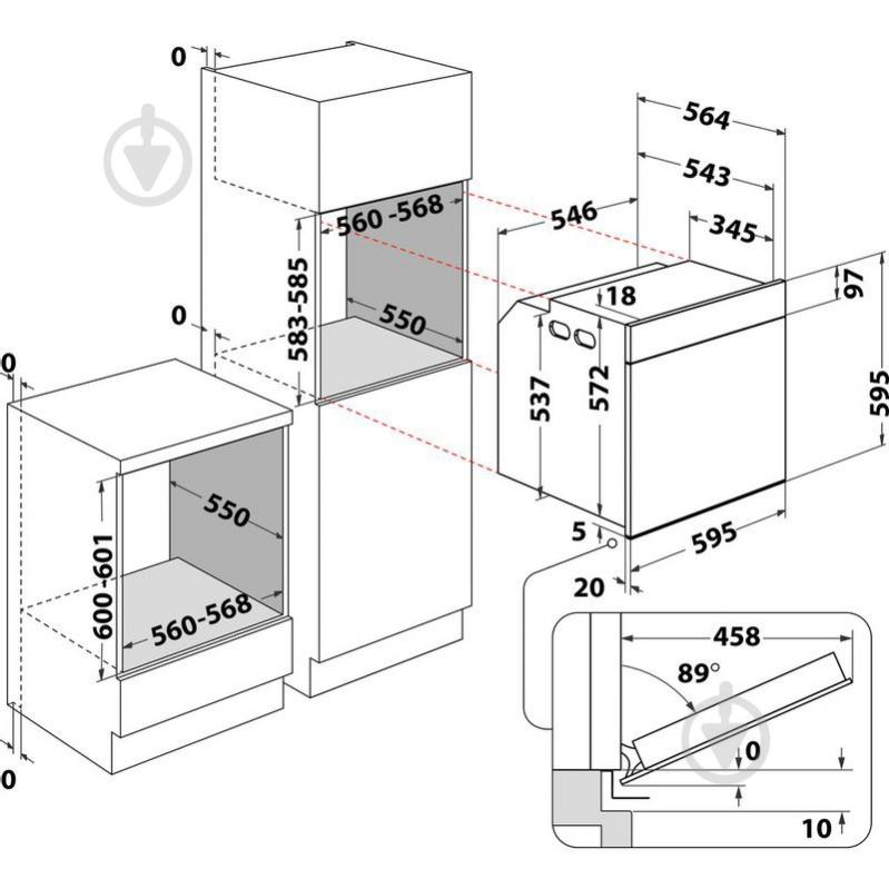 Духовой шкаф Whirlpool OAKZ97961SPIX - фото 9