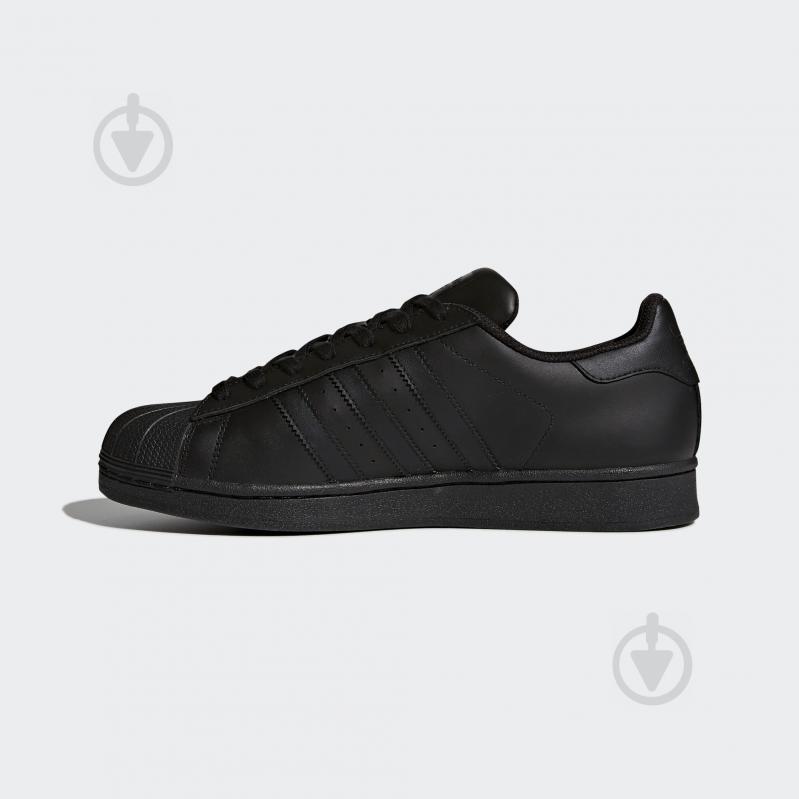 Кроссовки мужские зимние Adidas SUPERSTAR AF5666 р.49 1/3 черные - фото 6