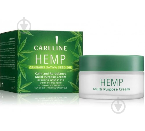 Крем для обличчя день-ніч Careline Мультифункціональний Hemp Careline 50 мл - фото 1